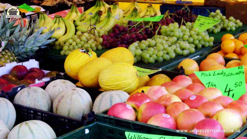 Viele Früchte, aus denen sich eine leckere Marmelade ohne Gelierzucker kochen lässt