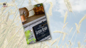 Buchcover von Letzte Ernte im Vordergrund, Kornähren im Hintergrund