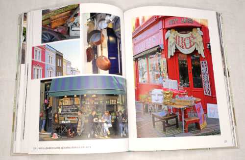 Lunch in London, Abbildung der Seiten 124 und 125