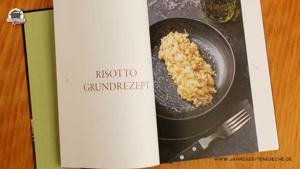 Abbildung auf Seite 13 aus die Risotto-Bibel mit Risotto-Grundrezept