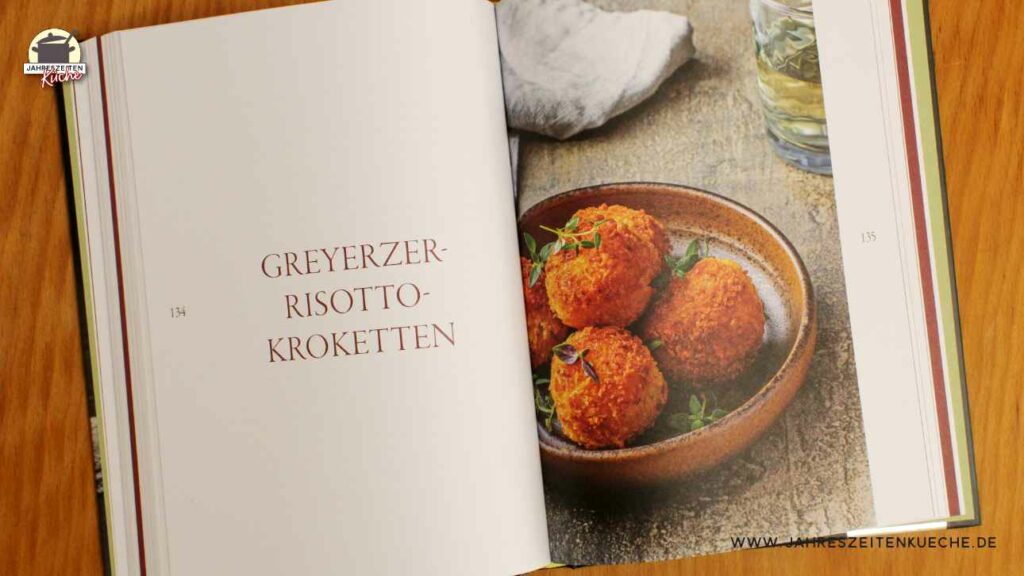 Abbildung auf Seite 135 aus die Risotto-Bibel mit Risotto-Kroketten