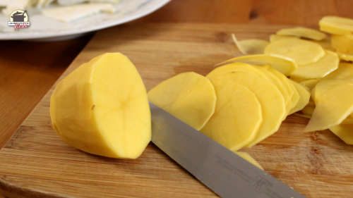 Kartoffel-Sellerie-Gratin dauphinois,Kartoffel-Sellerie-Gratin,Gratin dauphinois