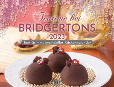 Cover des Kalenders Teatime bei Bridgertons 2023