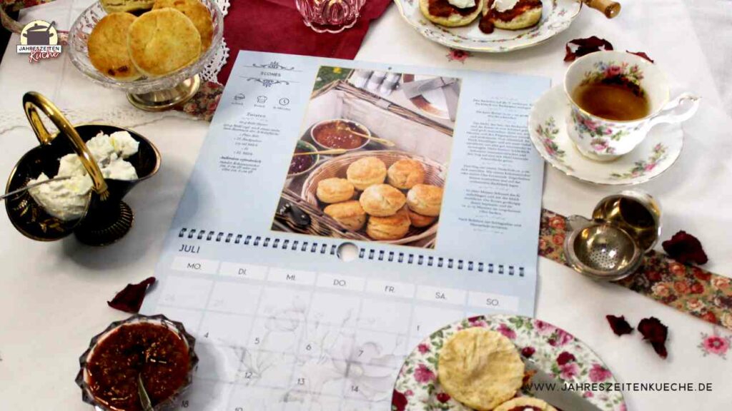 Kalenderblatt aus Teatime bei Bridgertons für Juli 2023