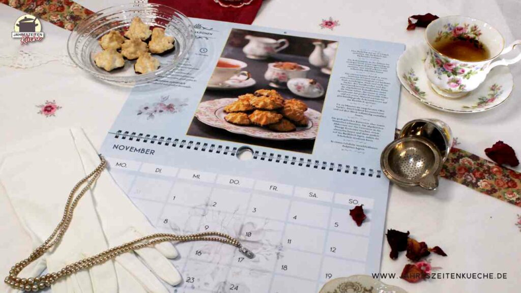 Kalenderblatt aus Teatime bei Bridgertons für November 2023
