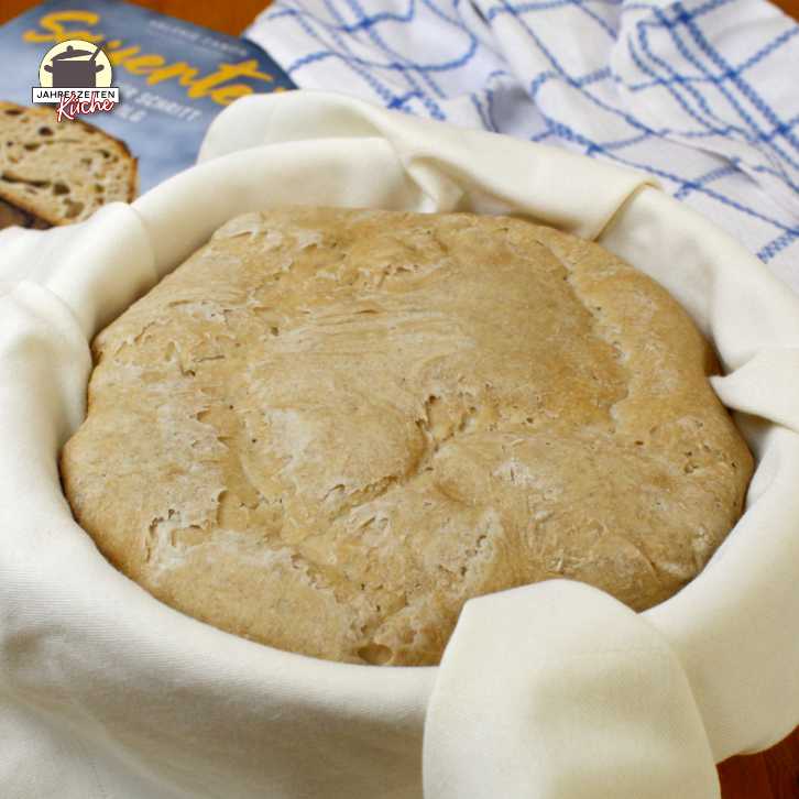 aufgegangener Brotteig