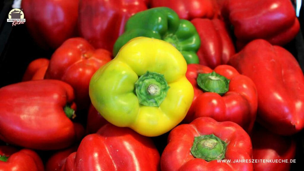 bunte Paprikaschoten